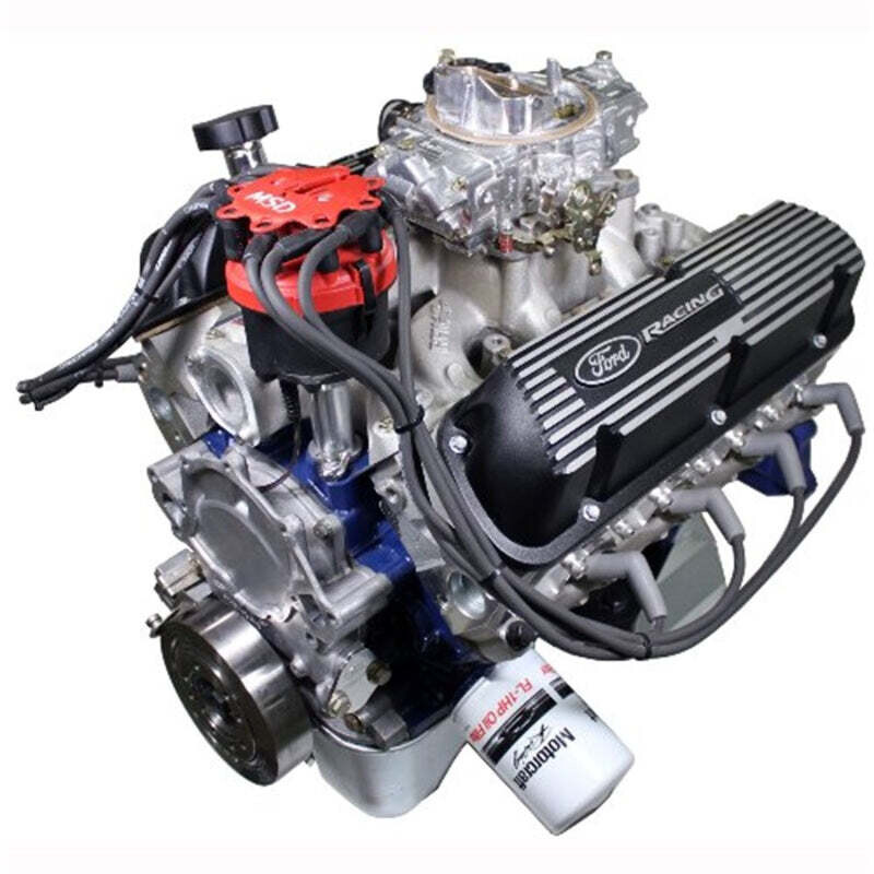 Ford Racing X2347D Street Cruiser Dressed Crate Engine w/X2 Heads Rear Sump