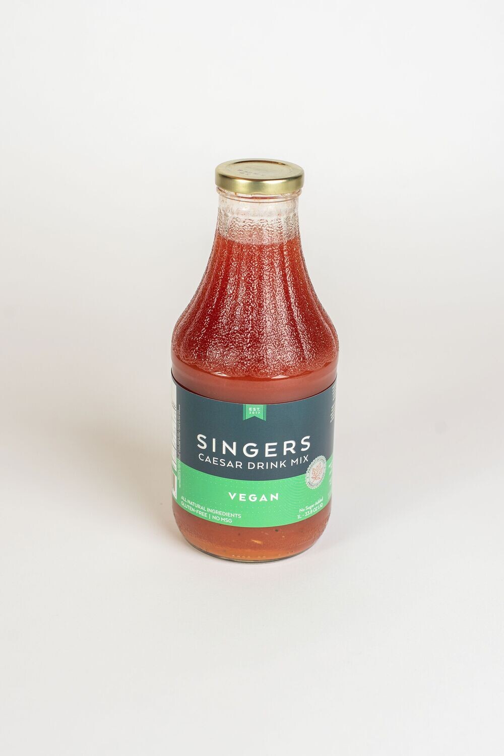 SINGERS Vegan Caesar Drink Mix – 1L Bottle
