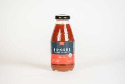 SINGERS Spicy Caesar Drink Mix – 300mL Bottle