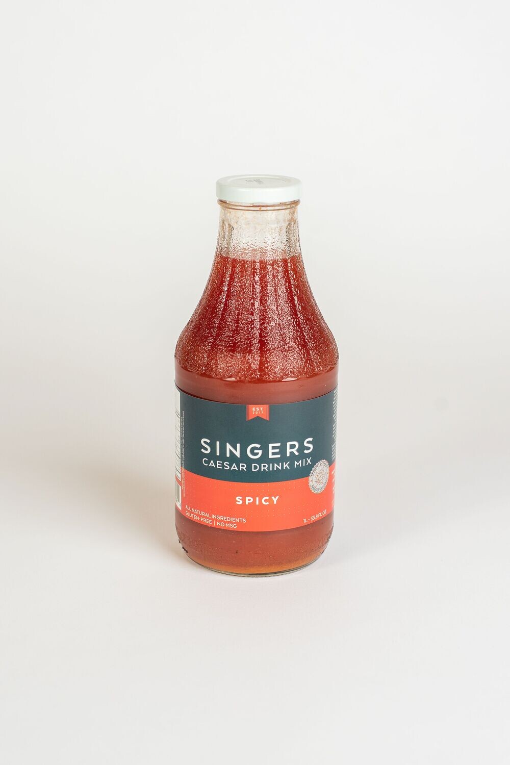 SINGERS Spicy Caesar Drink Mix – 1L Bottle