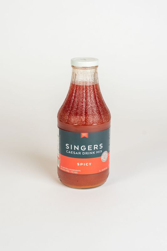 SINGERS Spicy Caesar Drink Mix – 1L Bottle