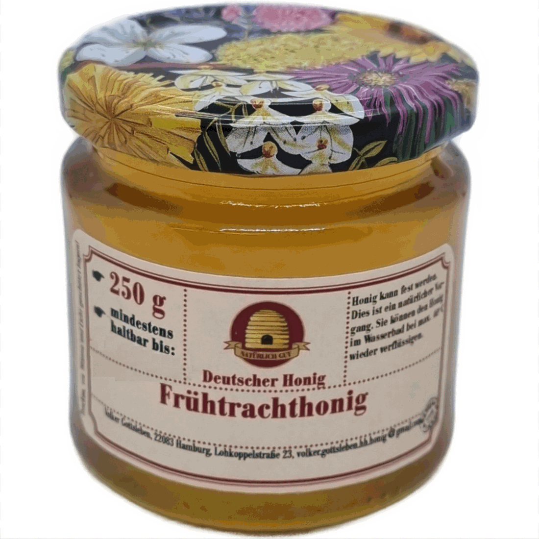 Frühtrachthonig, 250g Glas