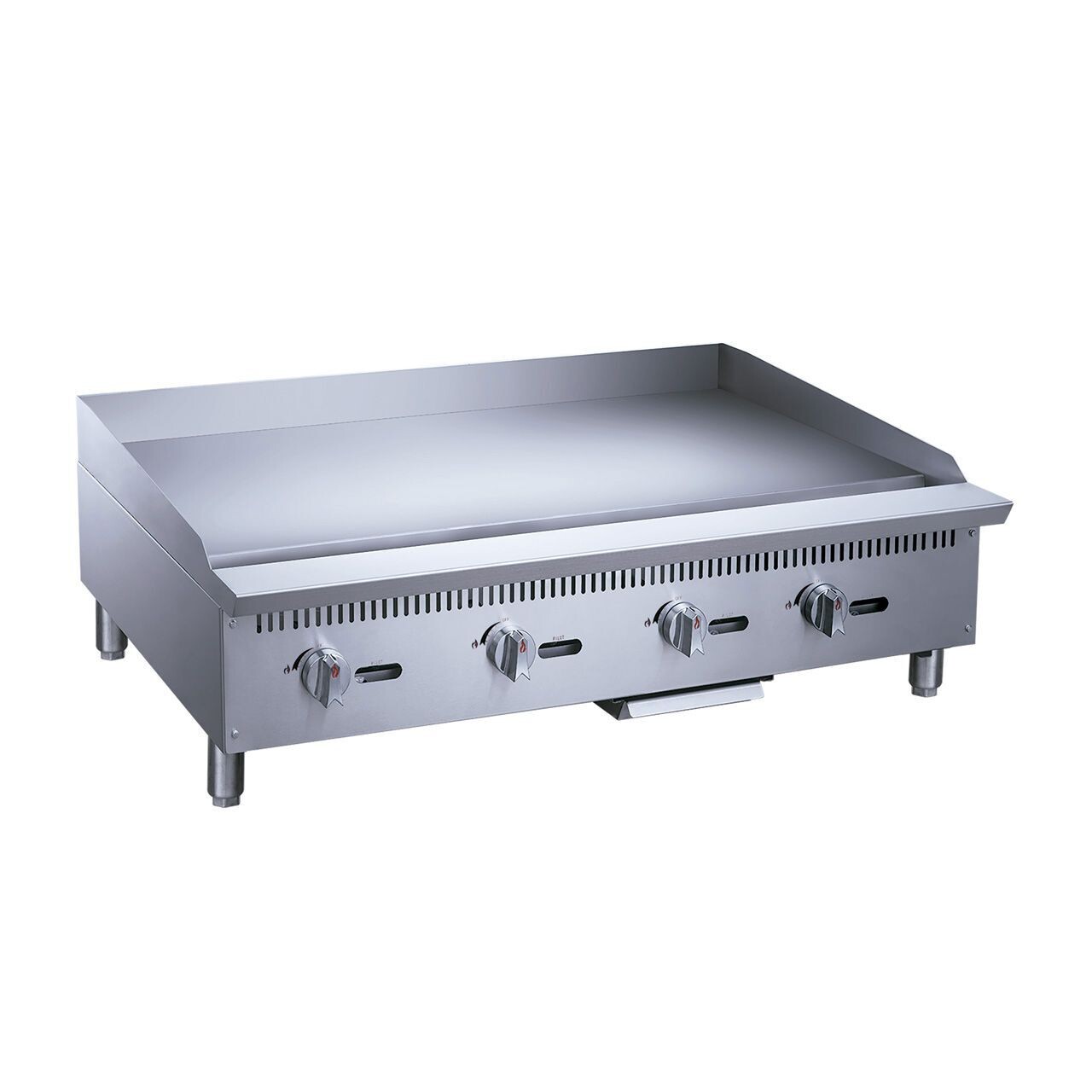 Plancha Comercial a Gas 4 Quemadores 48"