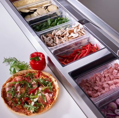 Mesas Frías para Pizza