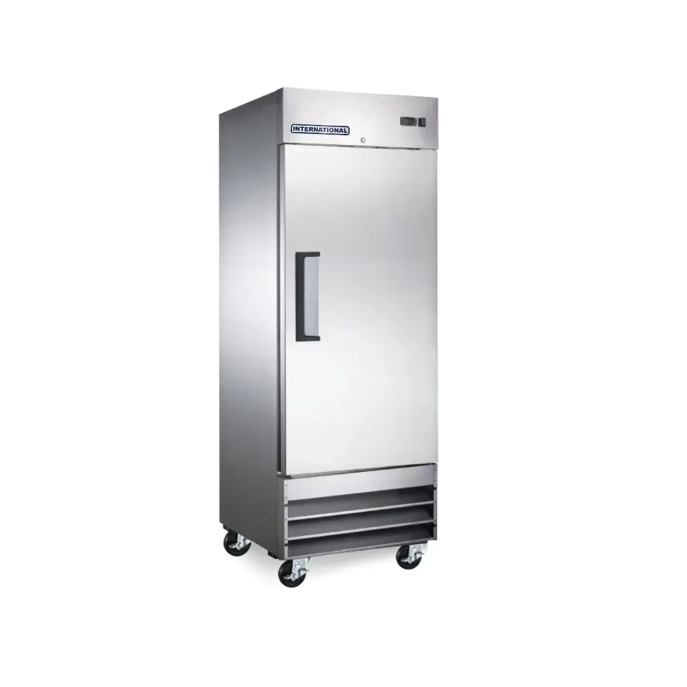INTERNATIONAL Refrigerador Vertical Una Puerta Solida INT/RV-1PS-AI