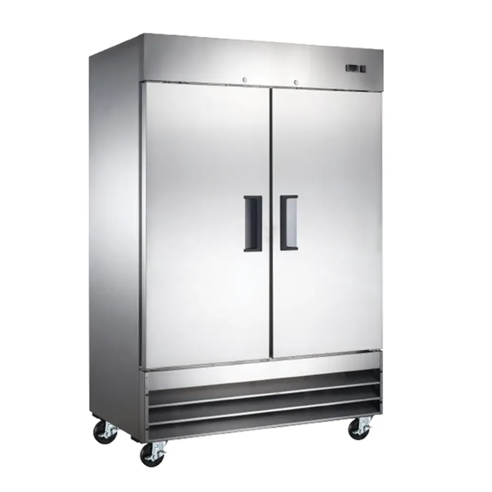 INTERNATIONAL Congelador Vertical Dos Puertas Solidas INT/CV-2PS-AI