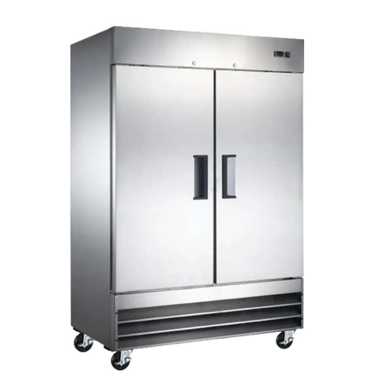 INTERNATIONAL Congelador Vertical Dos Puertas Solidas INT/CV-2PS-AI