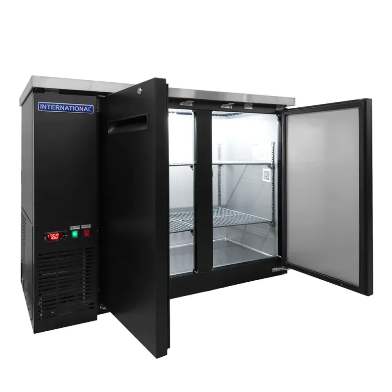 INTERNATIONAL Enfriador Barra Trasera 2 Puertas Solidas  INT/BBC-2PS-AI