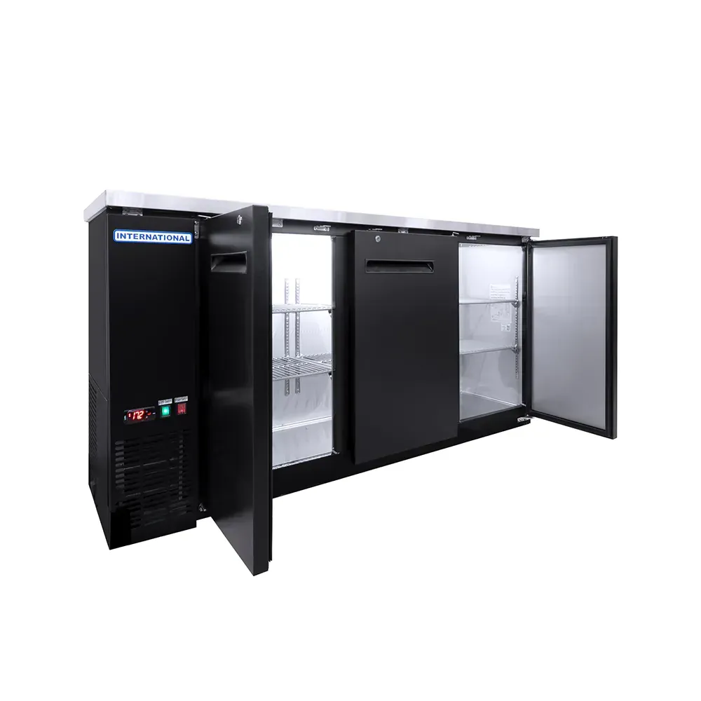 INTERNATIONAL Enfriador Barra Trasera 3 Puertas Solidas  INT/BBC-3PS-AI