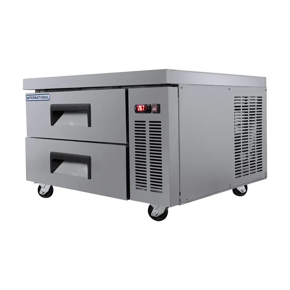 INTERNATIONAL Mesa Refrigerada Base Chef 2 Cajones  INT/BC-2C-AI