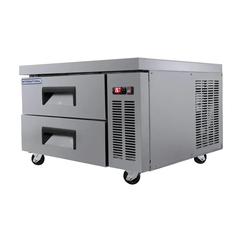 INTERNATIONAL Mesa Refrigerada Base Chef 2 Cajones INT/BC-2C-AI INTERNATIONAL Mesa Refrigerada Base Chef 2 Cajones INT/BC-2C-AI