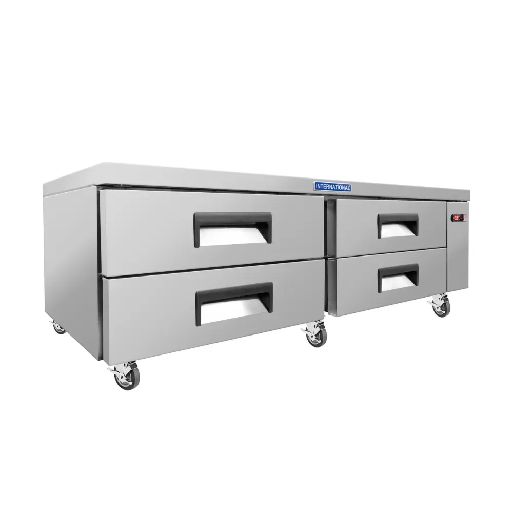 INTERNATIONAL Mesa Refrigerada Base Chef 4 Cajones  INT/BC-4C-AI