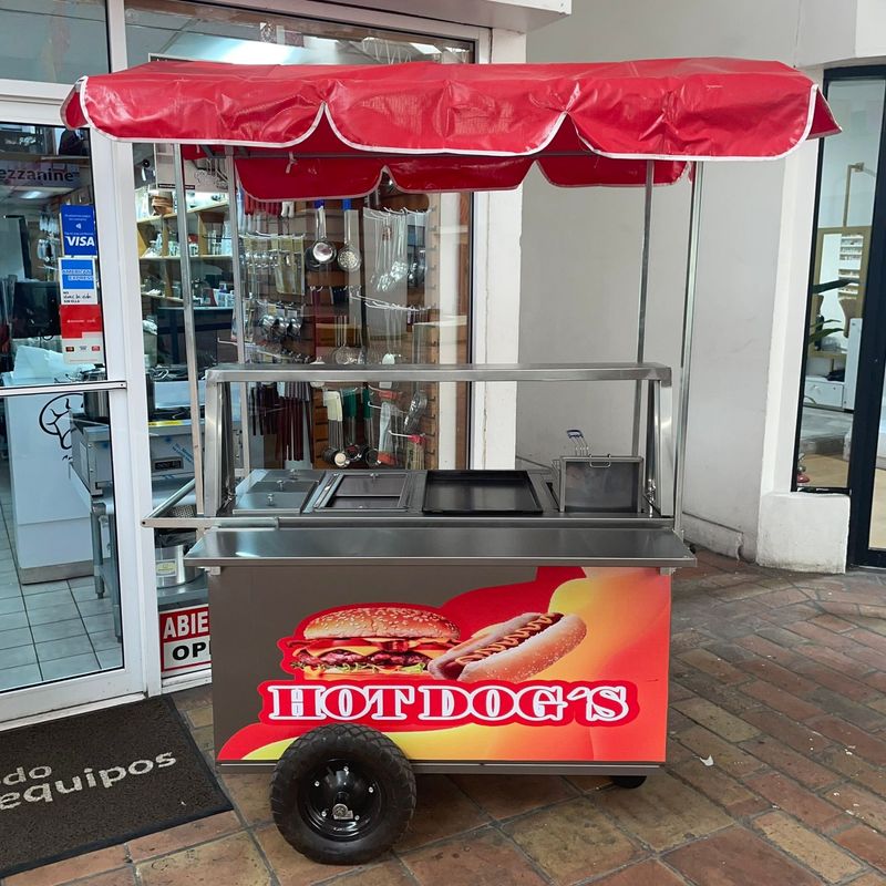 TODO EQUIPOS Carro de Hot Dogs y Hamburguesas    CH120MEP