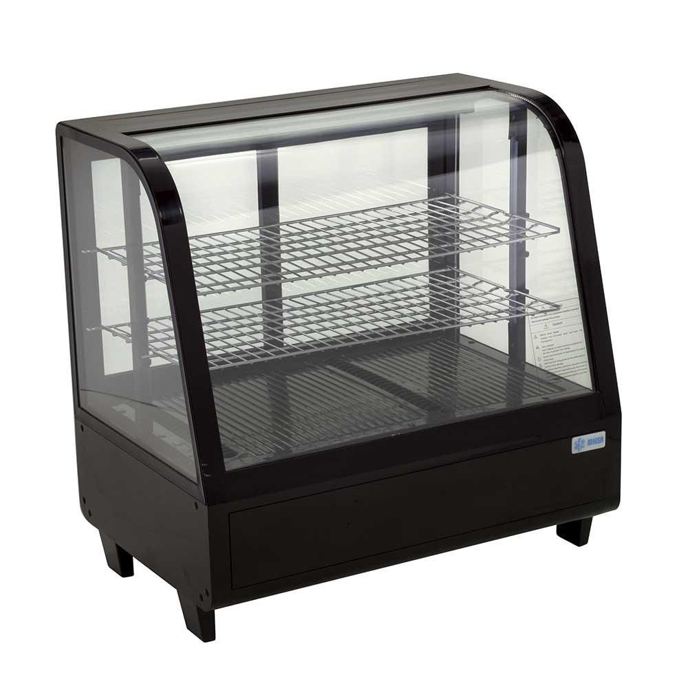 MIGSA Vitrina Refrigerada Cristal Curvo Sobre Mostrador RTW-100L