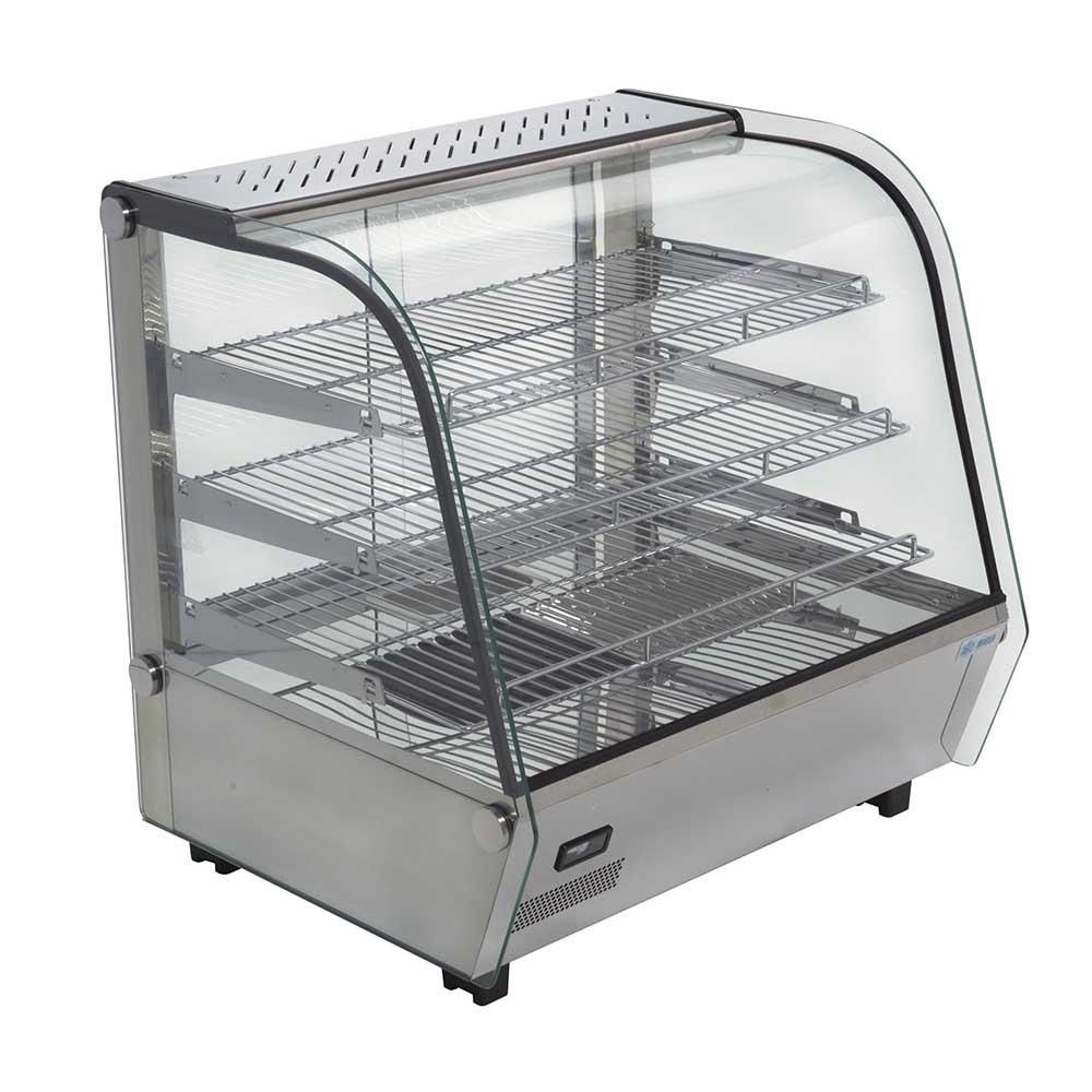 MIGSA Vitrina Caliente Sobre Mostrador de 67 cm de frente RTR-120L