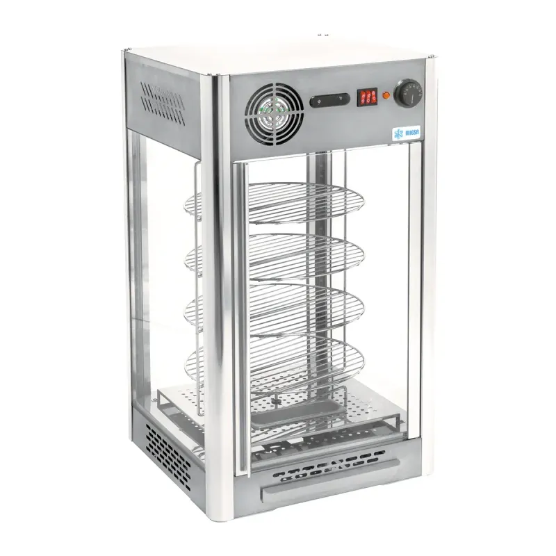 MIGSA Exhibidor y Calentador de Pizza de 35cm de diámetro. RTR-108L MIGSA Exhibidor y Calentador de Pizza de 35cm de diámetro. RTR-108L