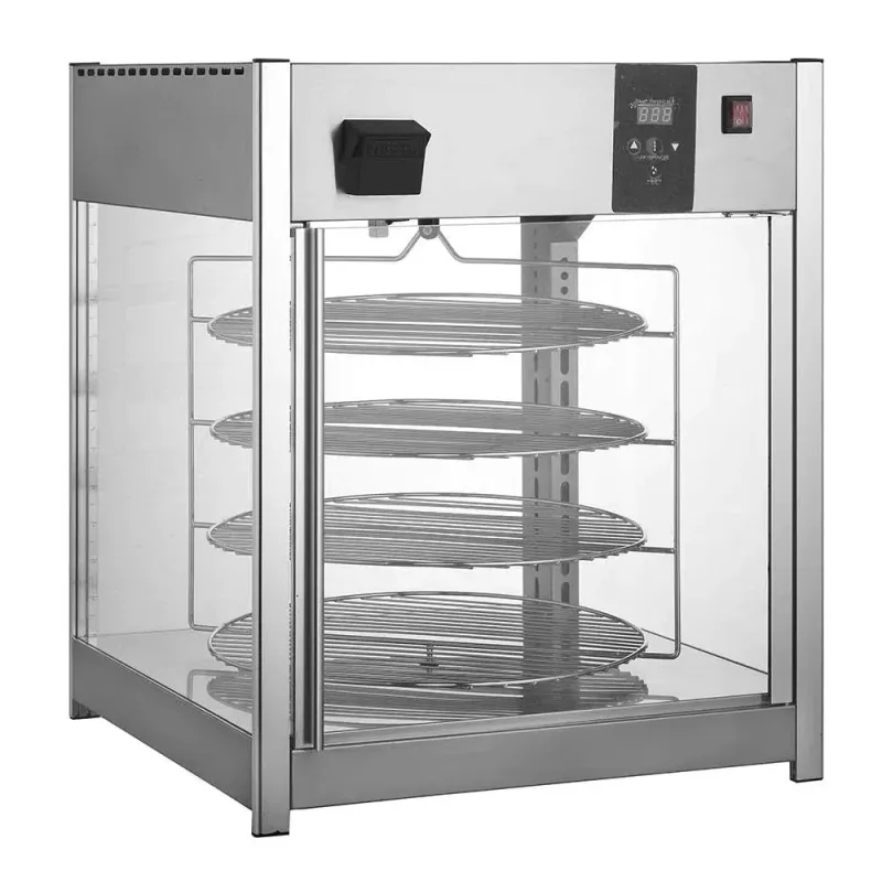 MIGSA Exhibidor y Calentador de Pizzas con Humedad. 45 cm de diámetro. RTR-158L MIGSA Exhibidor y Calentador de Pizzas con Humedad. 45 cm de diámetro. RTR-158L