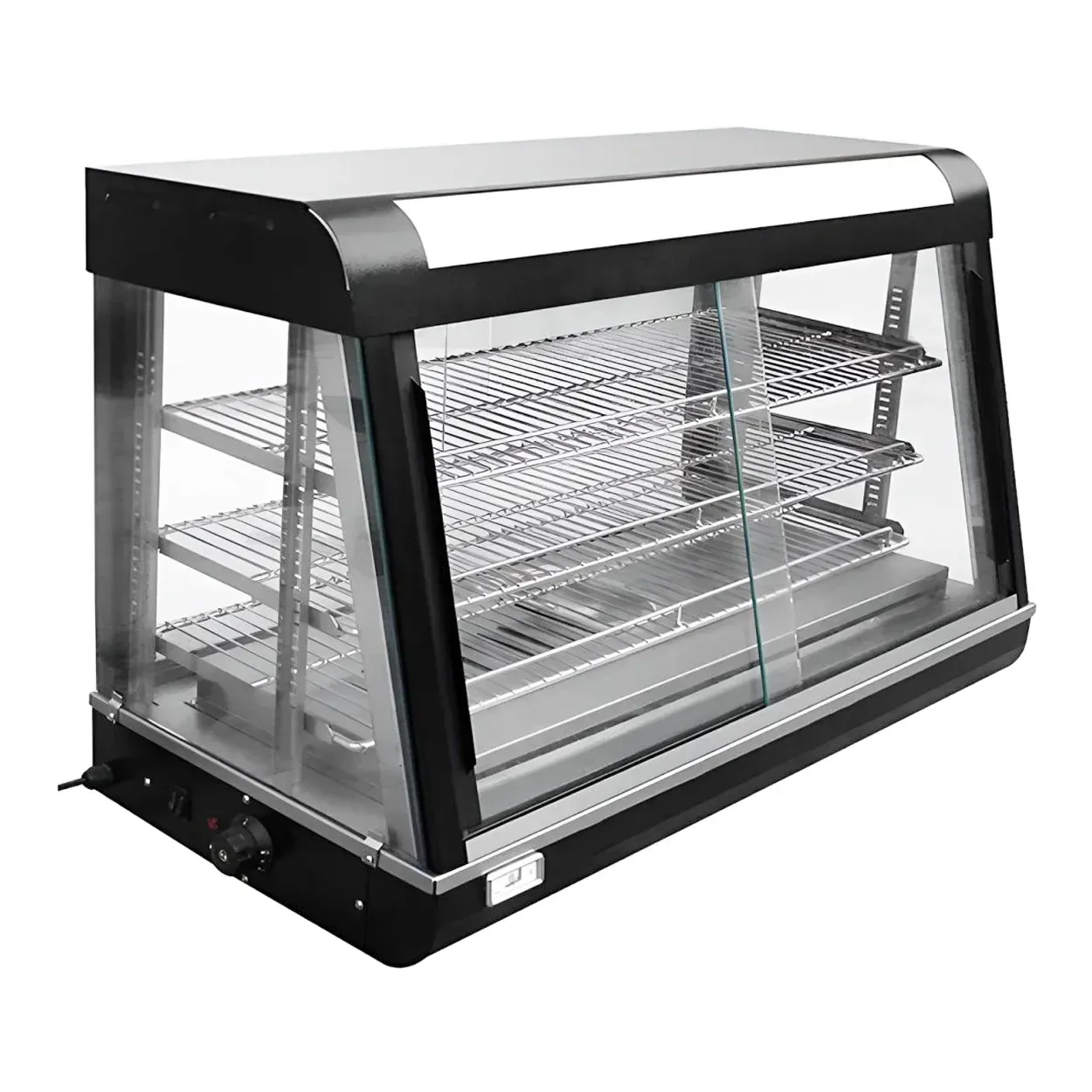 MIGSA Vitrina Caliente Sobre Mostrador de 60 cm de frente. BN-600R