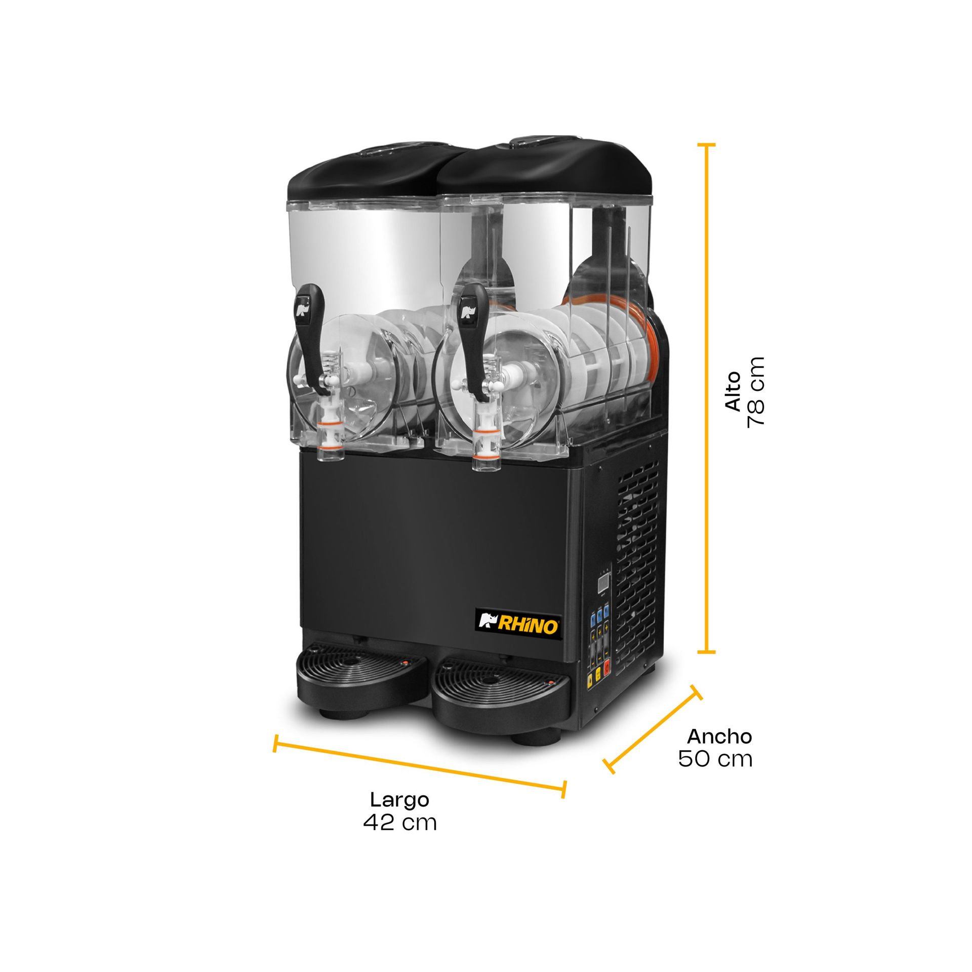 RHINO Maquina Granizadora 24 L. MAGRA-2T