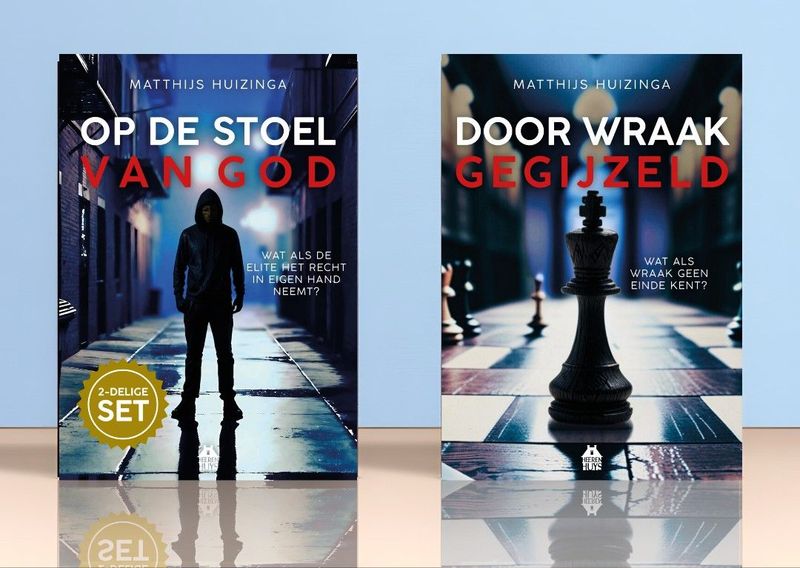 Setvoordeel - Op de stoel van God & Door wraak gegijzeld (incl. verzending) Setvoordeel - Op de stoel van God & Door wraak gegijzeld (incl. verzending)