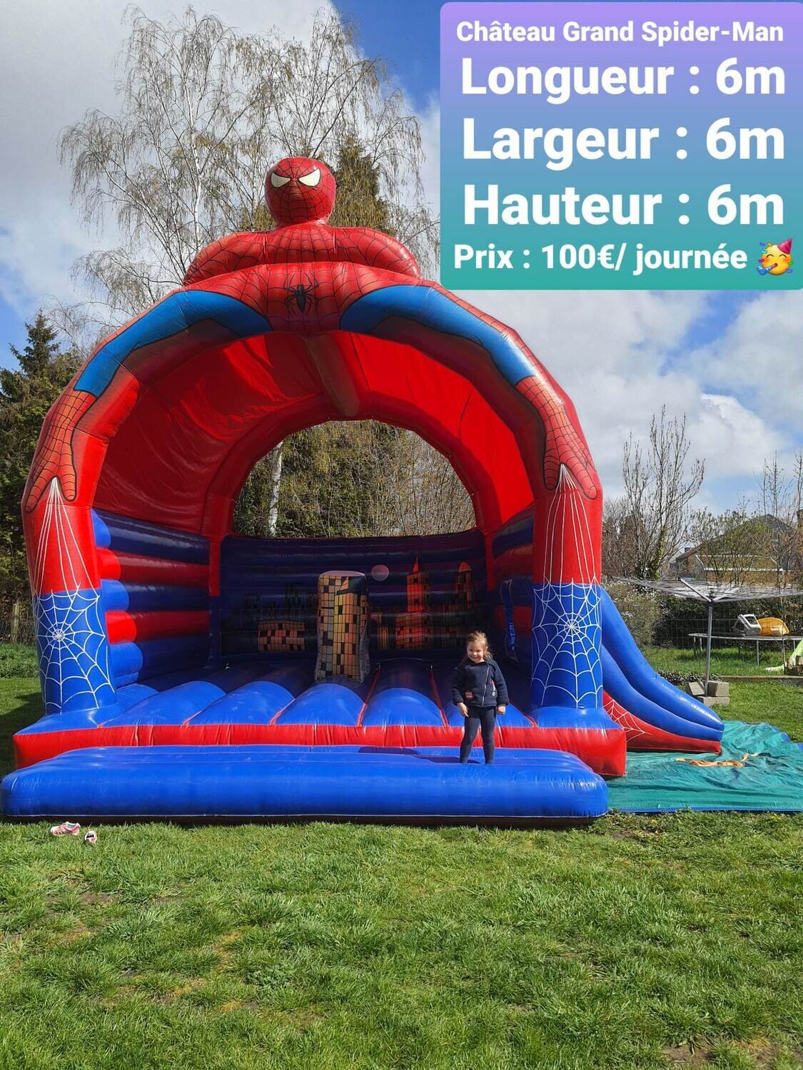 Château Spiderman Grand