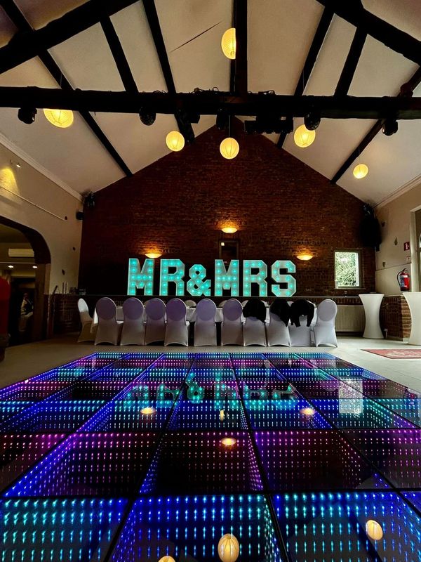 Piste de danse en LED