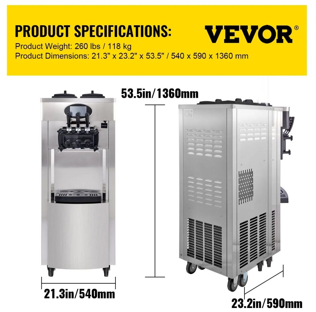 Machine à glace à l'italienne