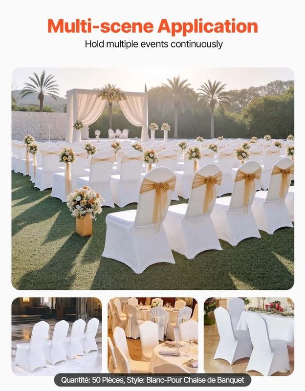 Chaises + Housses de chaise