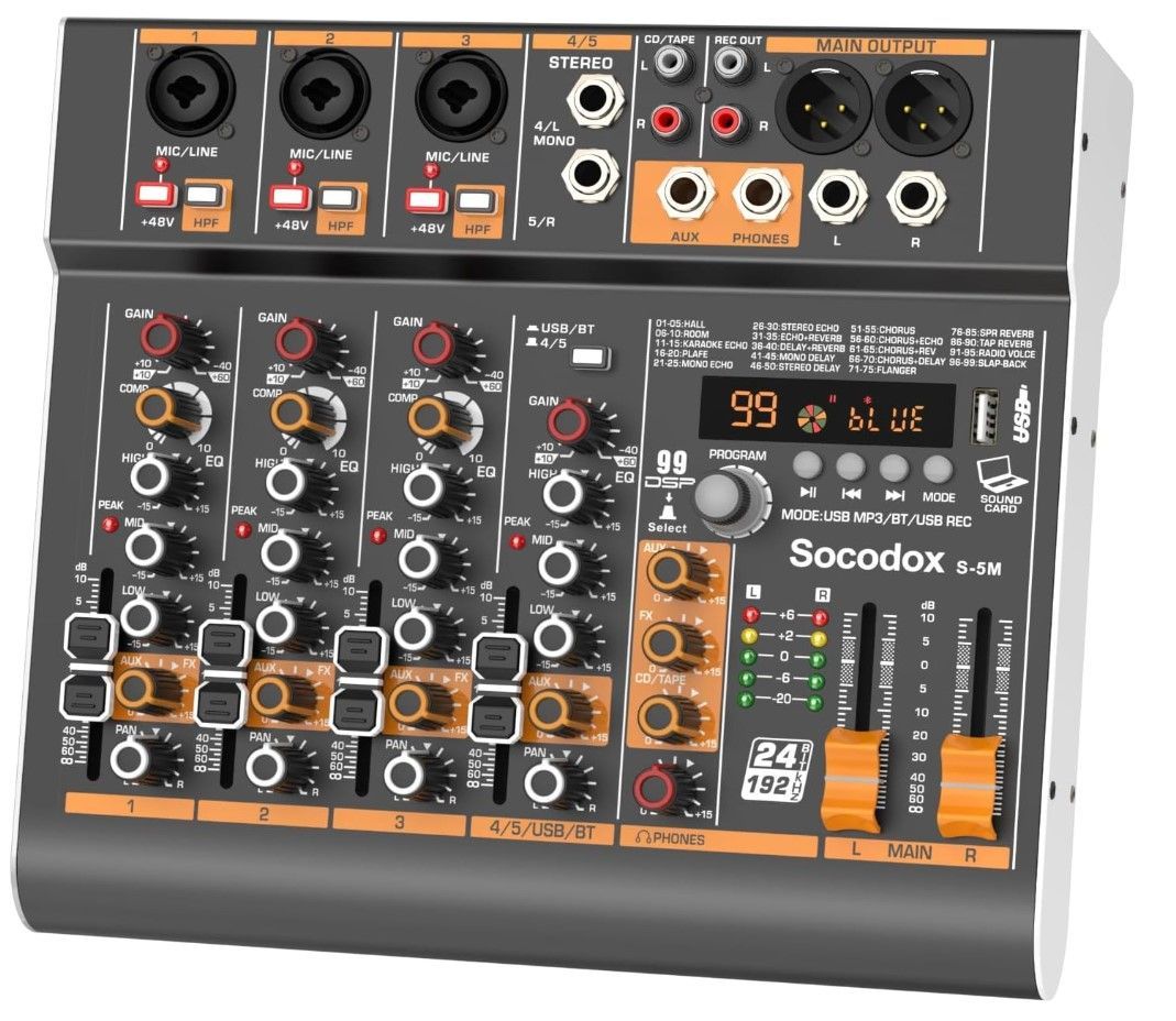 Table de mixage tout en un pour toute configuration
