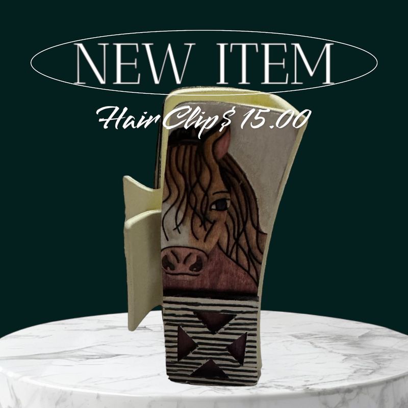 Barn/Horse Hair Claw Clip