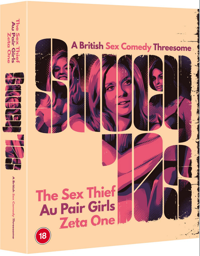 SAUCY 70s! - A British Sex Comedy Threesome - DELUXE COLLECTORS EDITION (Blu-ray Region B)