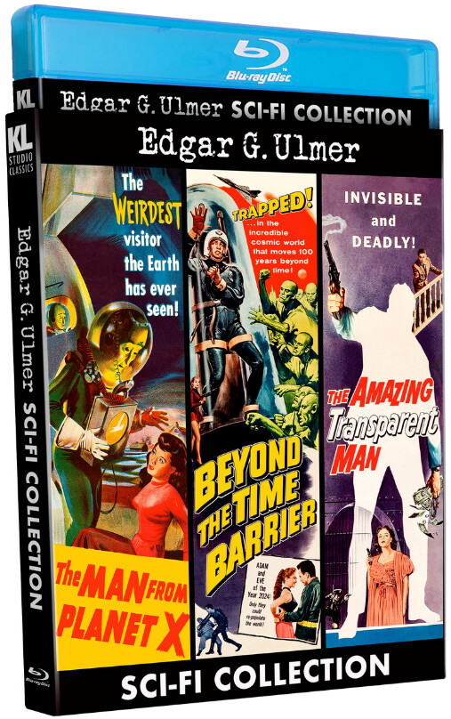 Edgar G. Ulmer Sci-Fi Collection [The Man From Planet X / Beyond the Time Barrier / The Amazing Transparent Man] (Blu-ray)