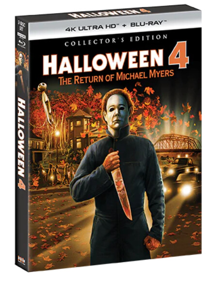 Halloween 4: The Return Of Michael Myers [Collector's Edition] 4K-UHD w/ Slip