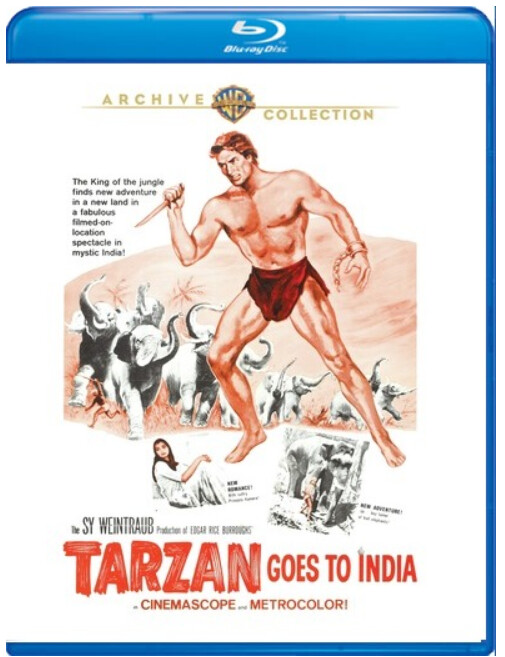 Tarzan Goes to India (Blu-Ray)