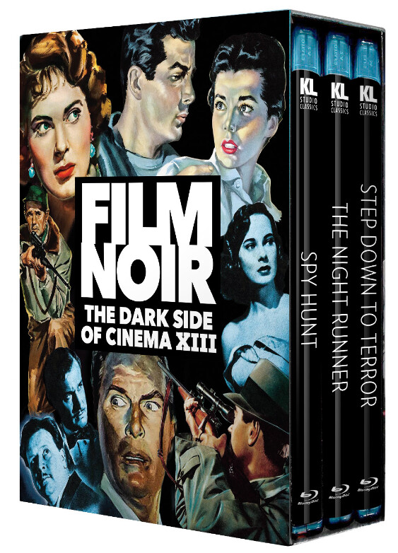Film Noir: The Dark Side of Cinema XIII [Spy Hunt / The Night Runner / Step Down to Terror] (Blu-ray)