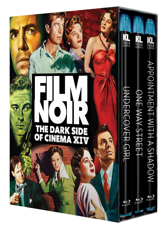 Film Noir: The Dark Side of Cinema XIV [Undercover Girl / One Way Street / Appointment with a Shadow] (Blu-ray)