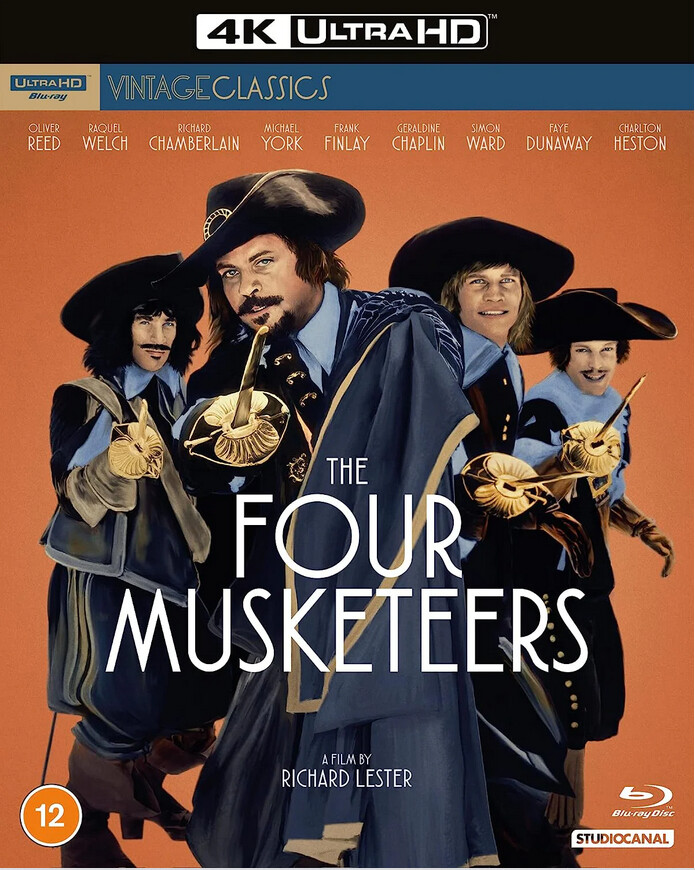 The Four Musketeers (4K-UHD) w/ Slip