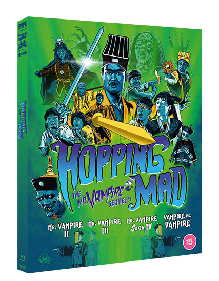 Hopping Mad: The Mr Vampire Sequels (Region B) Blu-ray