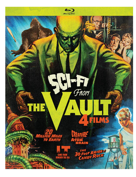 Sci-Fi From The Vault: 4 Classic Films (Blu-ray)