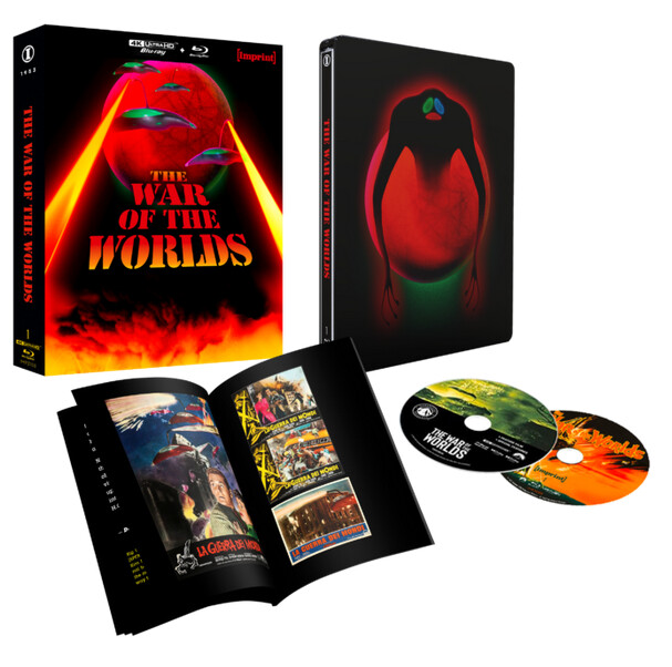 The War of the Worlds -Limited Edition SteelBook + 3D Lenticular Hardcase (4K-UHD)