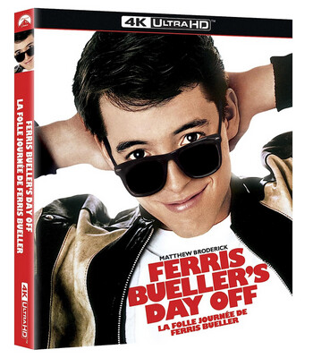 Ferris Bueller's Day Off (4K-UHD) w/Slip