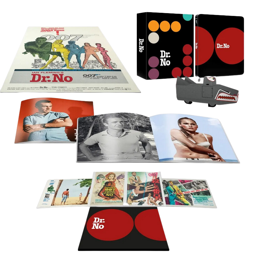 Dr. No 60th Anniversary Special Edition Steelbook (Region B) Blu-ray