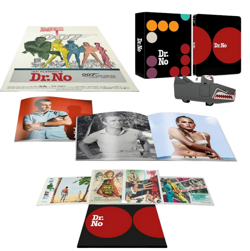 Dr. No 60th Anniversary Special Edition Steelbook (Region B) Bluray