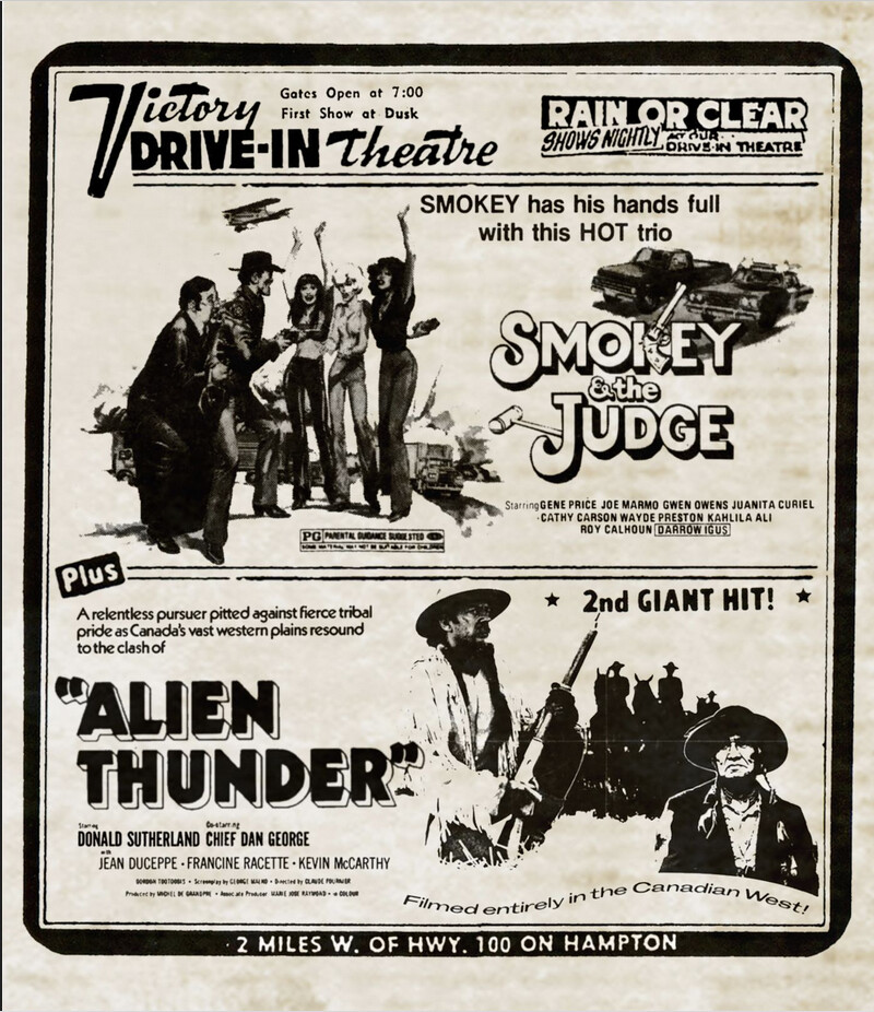 Smokey and the Judge + Alien Thunder Drive-in Double Feature #19 (Blu-ray)