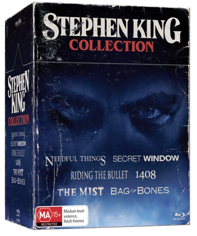 Stephen king collection limited edition hardbox blu ray 
