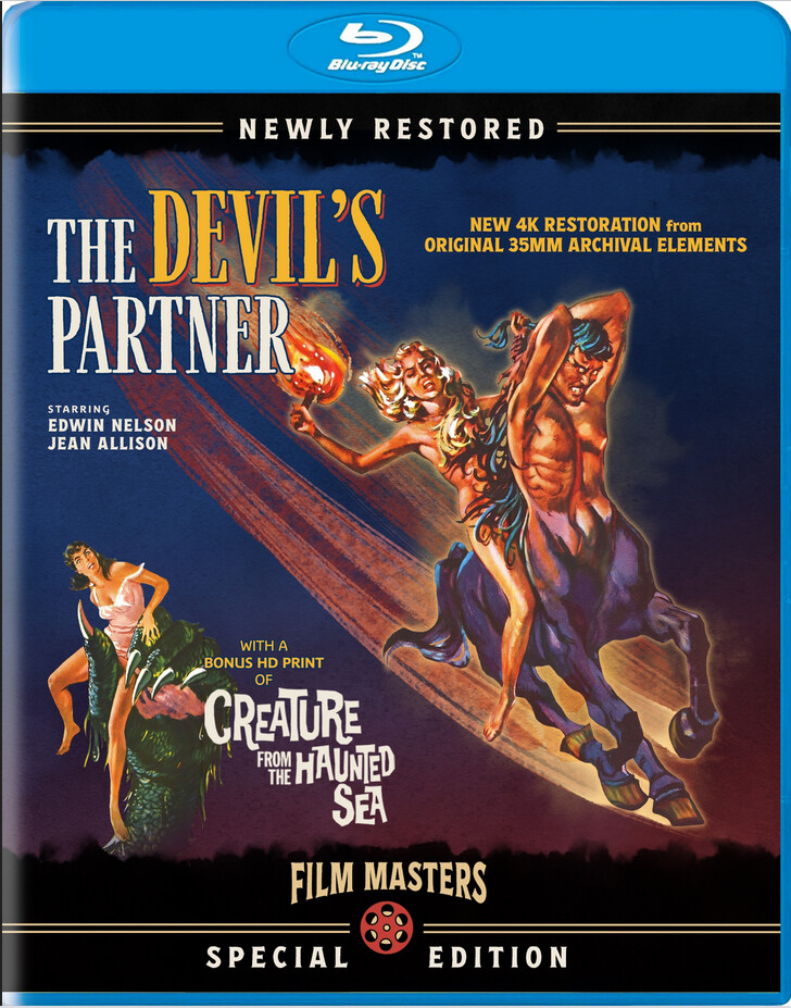 The Devil's Partner (Blu-ray) w Bonus Film Creature From The Haunted Sea