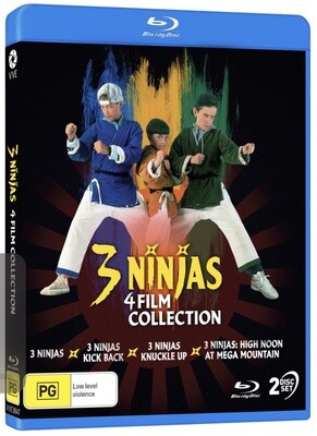 3 Ninjas: 4 Film Collection (Blu-ray)