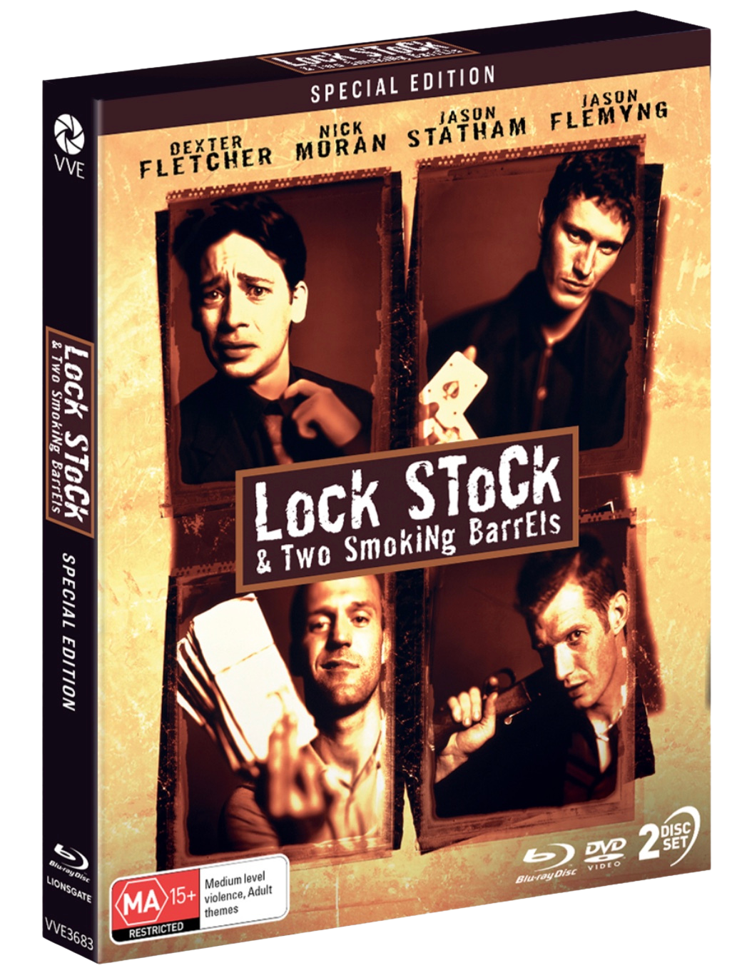 Lock, Stock and Two Smoking Barrels (Blu-ray) w/Slip