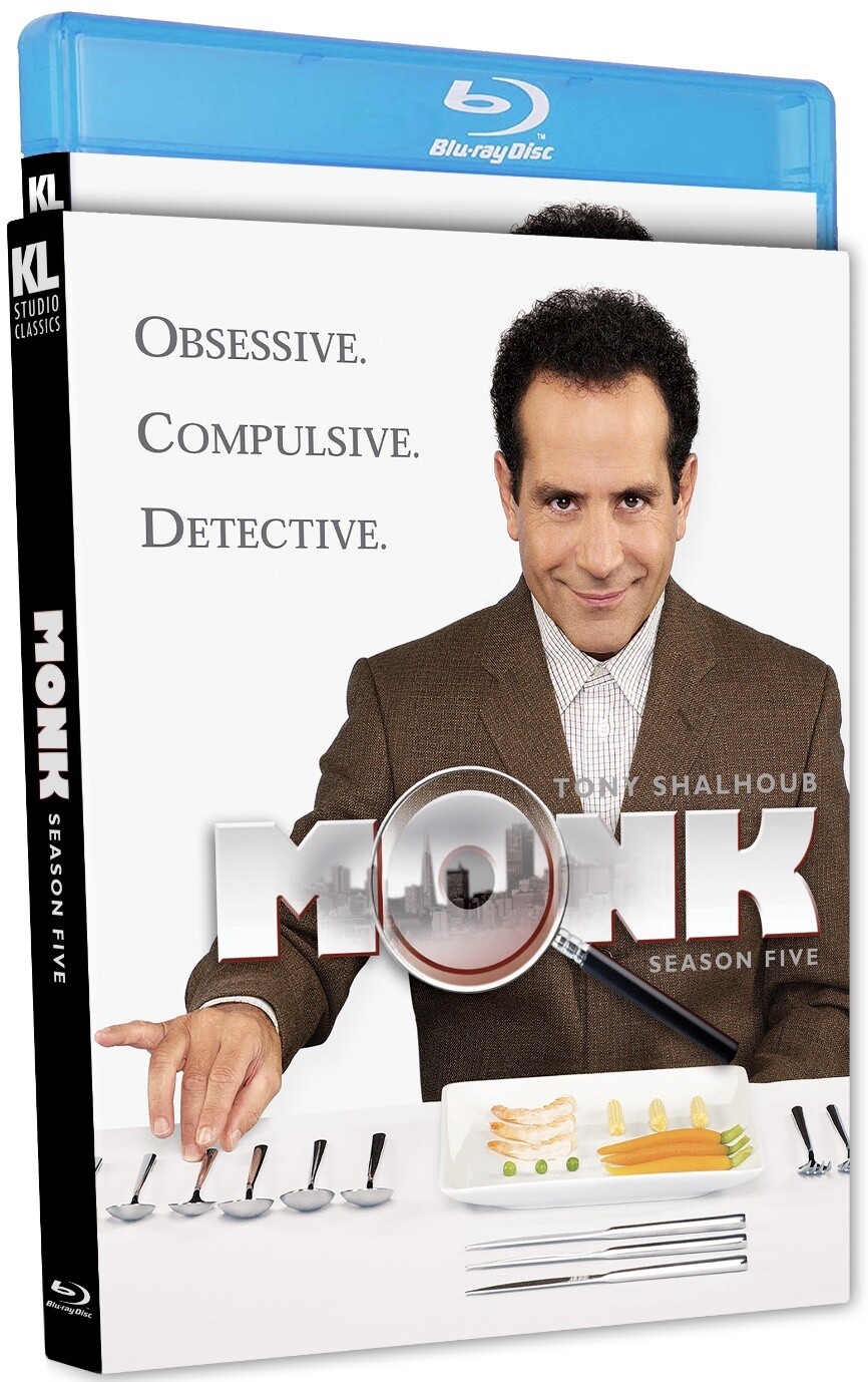 Monk: The Complete Fifth Season (Blu-ray) w/Slip