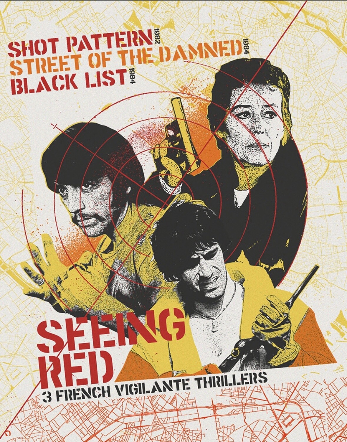 Seeing Red: 3 French Vigilante Thrillers (Blu-ray) w/Slip